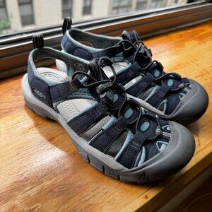 Keen Newport H2 Hiking Sandals Navy/Magnet Women's Size 6.5